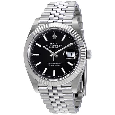 rolex oyster perpetual datejust mens leather strap|Rolex Datejust 126334 retail price.